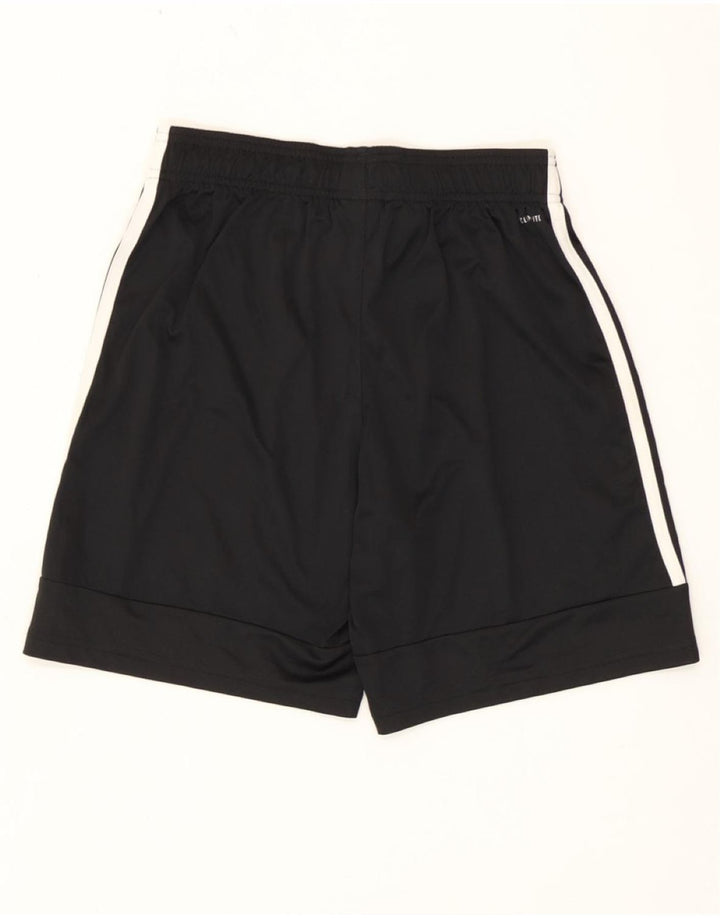 Adidas Boys Sport σορτς 13-14 ετών μαύρο πολυεστέρα