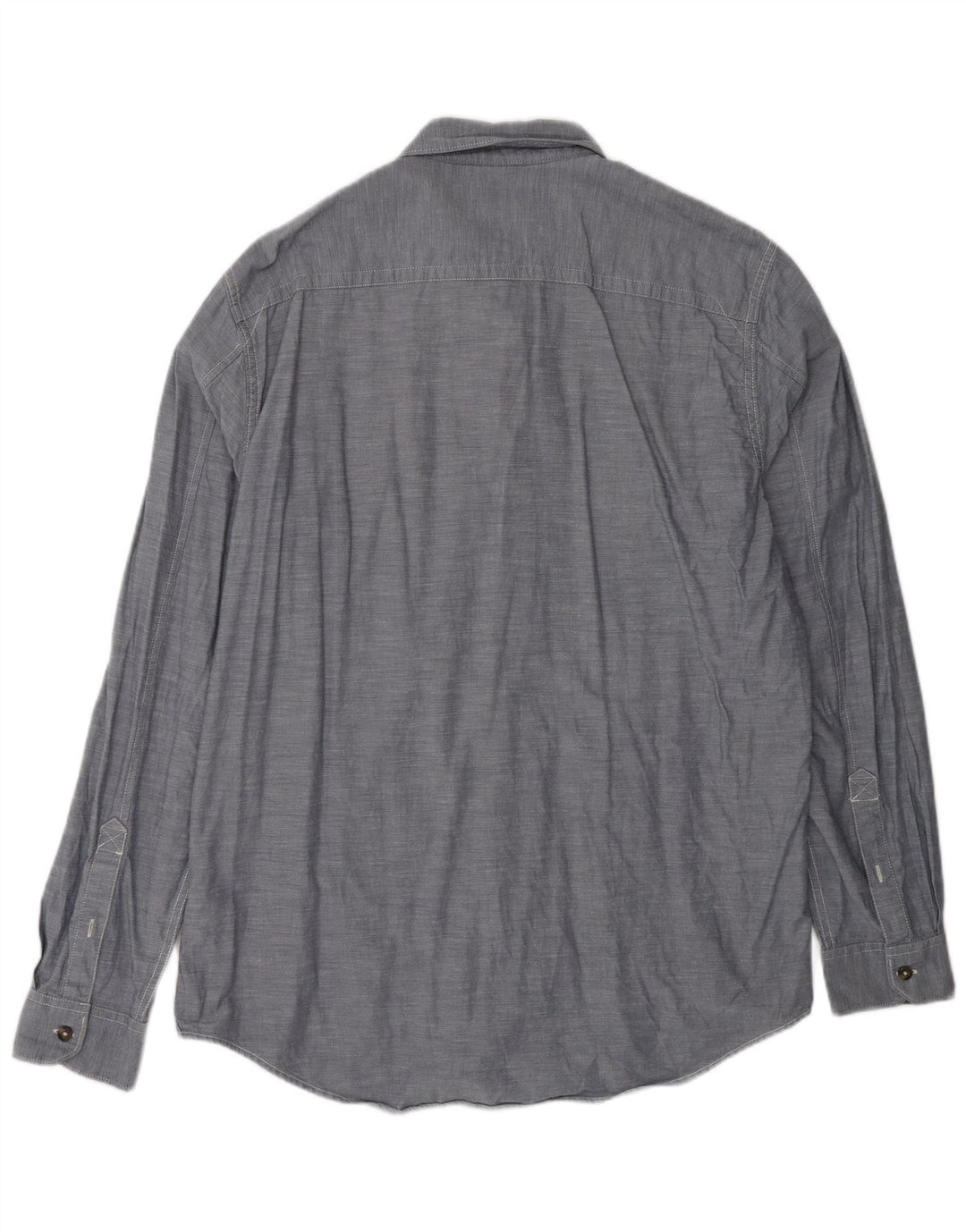 TIMBERLAND Ανδρικό πουκάμισο Slim Fit XL Γκρι βαμβακερό