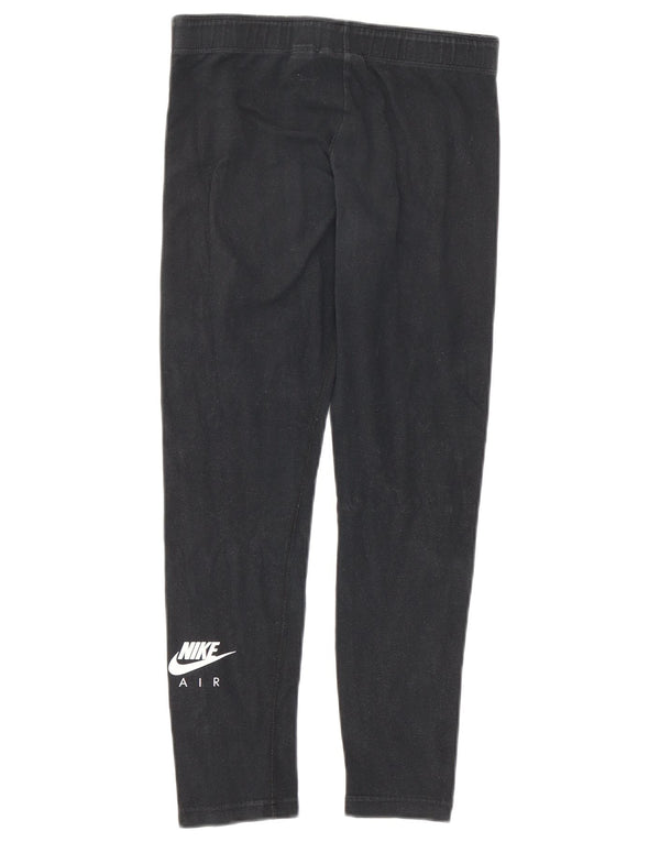 Nike Girls Graphic κολάν 12-13 ετών μαύρο μεγάλο
