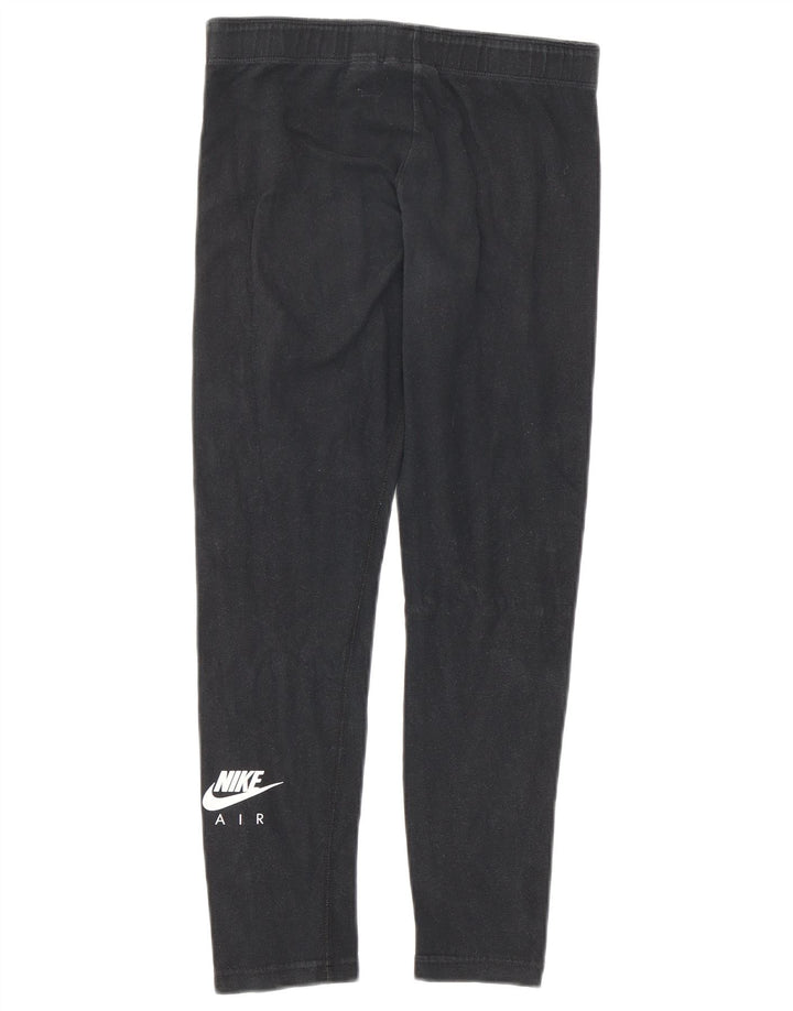 Nike Girls Graphic κολάν 12-13 ετών μαύρο μεγάλο