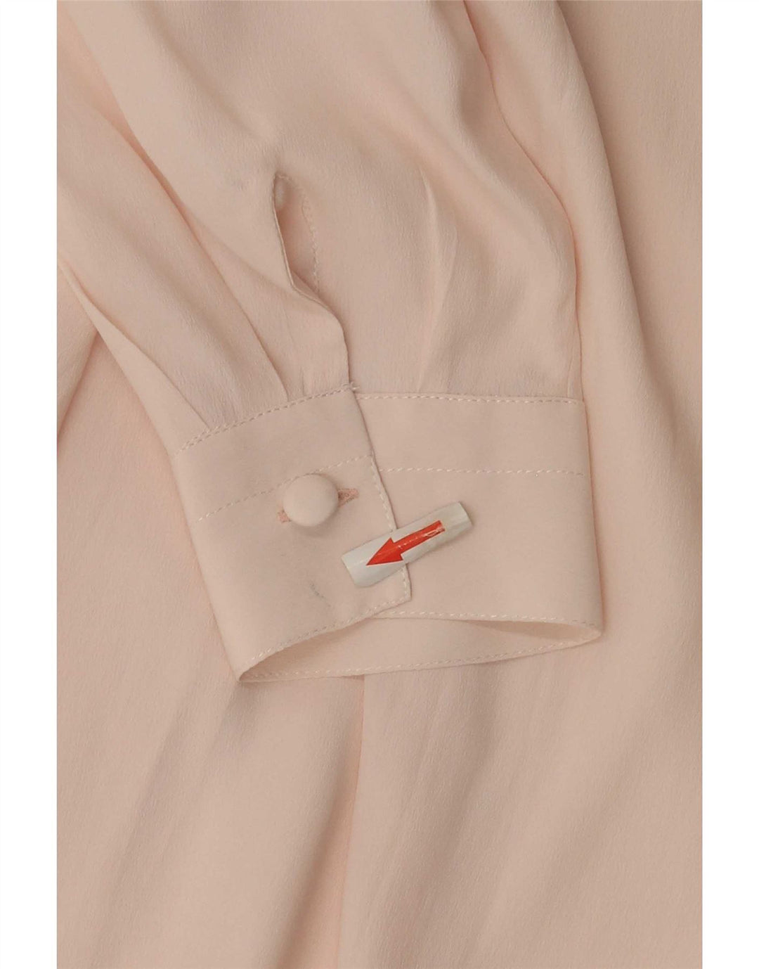 Vintage γυναικείο πουκάμισο μπλούζα IT 42 Medium Pink Acetate
