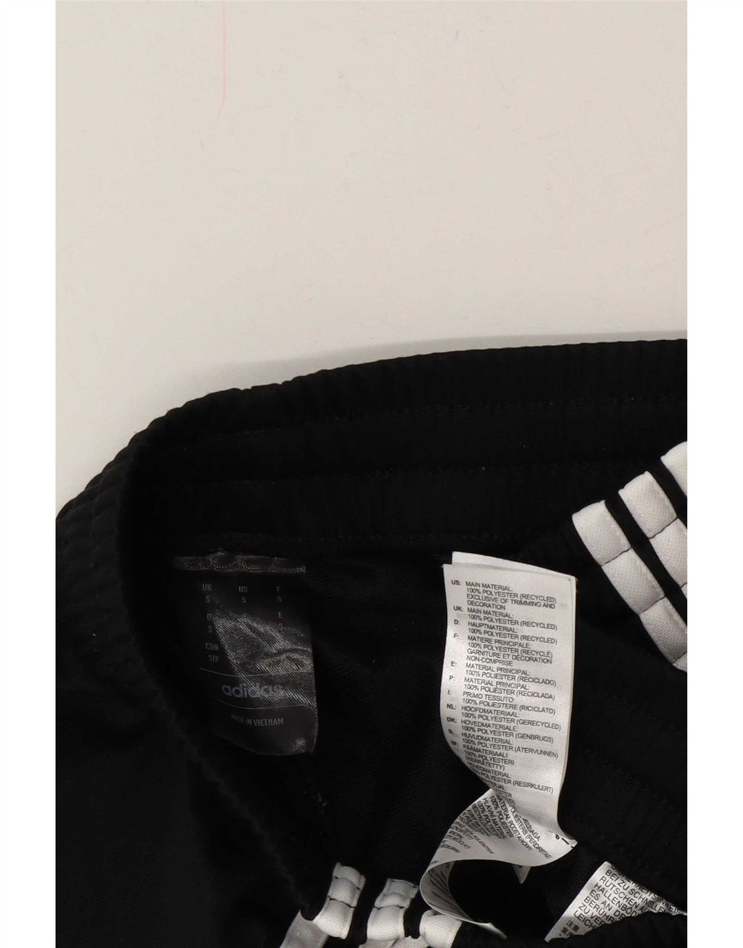 Ανδρική φόρμα Adidas Παντελόνι Joggers Μικρό Μαύρο Πολυεστέρα