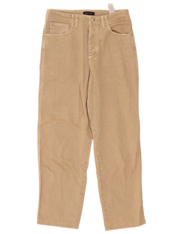 Massimo Dutti γυναικείο ψηλόμεσο τζιν EU 38 Small W28 L27 Beige