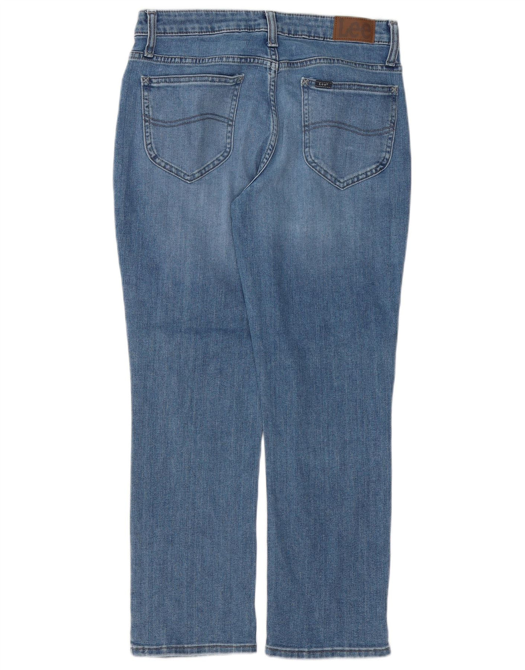 Γυναικείο ψηλόμεσο τζιν με κανονική εφαρμογή LEE US 6 Medium W28 L26 Blue