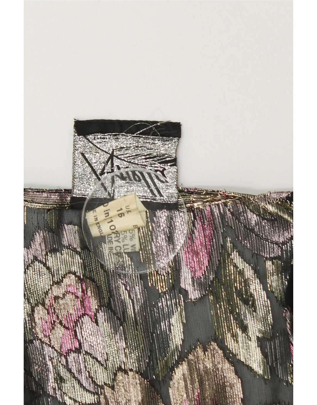 ARELLA Γυναικεία ζακέτα Crop UK 16 Large πολύχρωμα φλοράλ