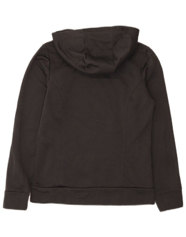 The North Face Γυναικεία γραφικά κουκούλα Jumper UK 10 Small Black Polyester
