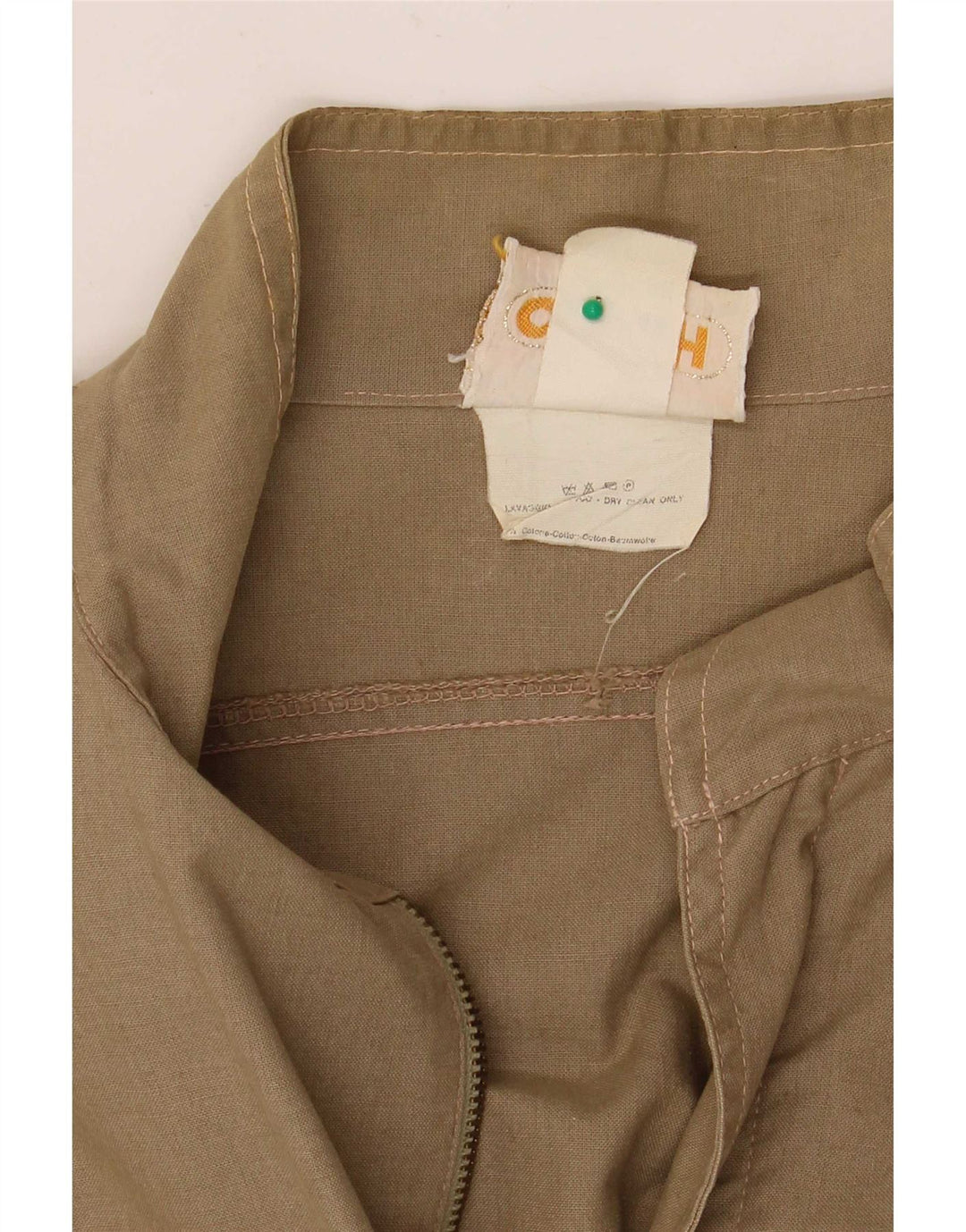 Vintage Ανδρικό Utility Μπουφάν EU 48 Medium Khaki Cotton