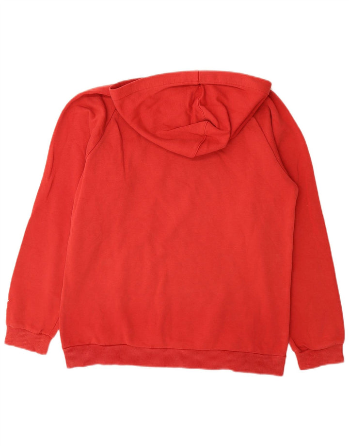 PUMA Boys Graphic Hoodie Jumper 13-14 Years Red