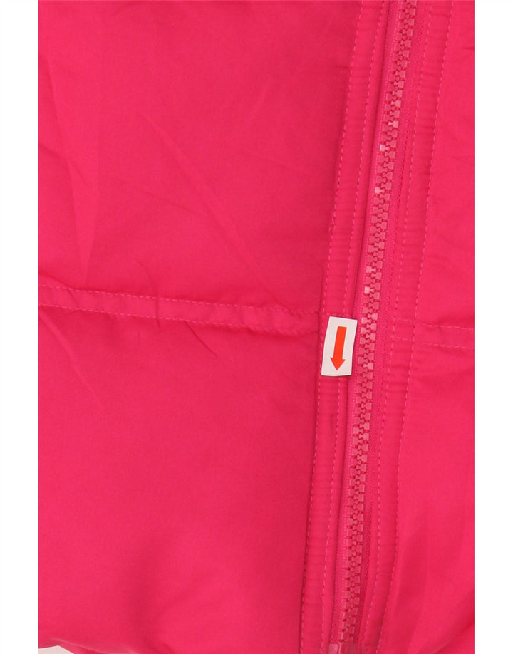 Adidas Γυναικεία padded Gilet UK 6 XS Pink Polyester