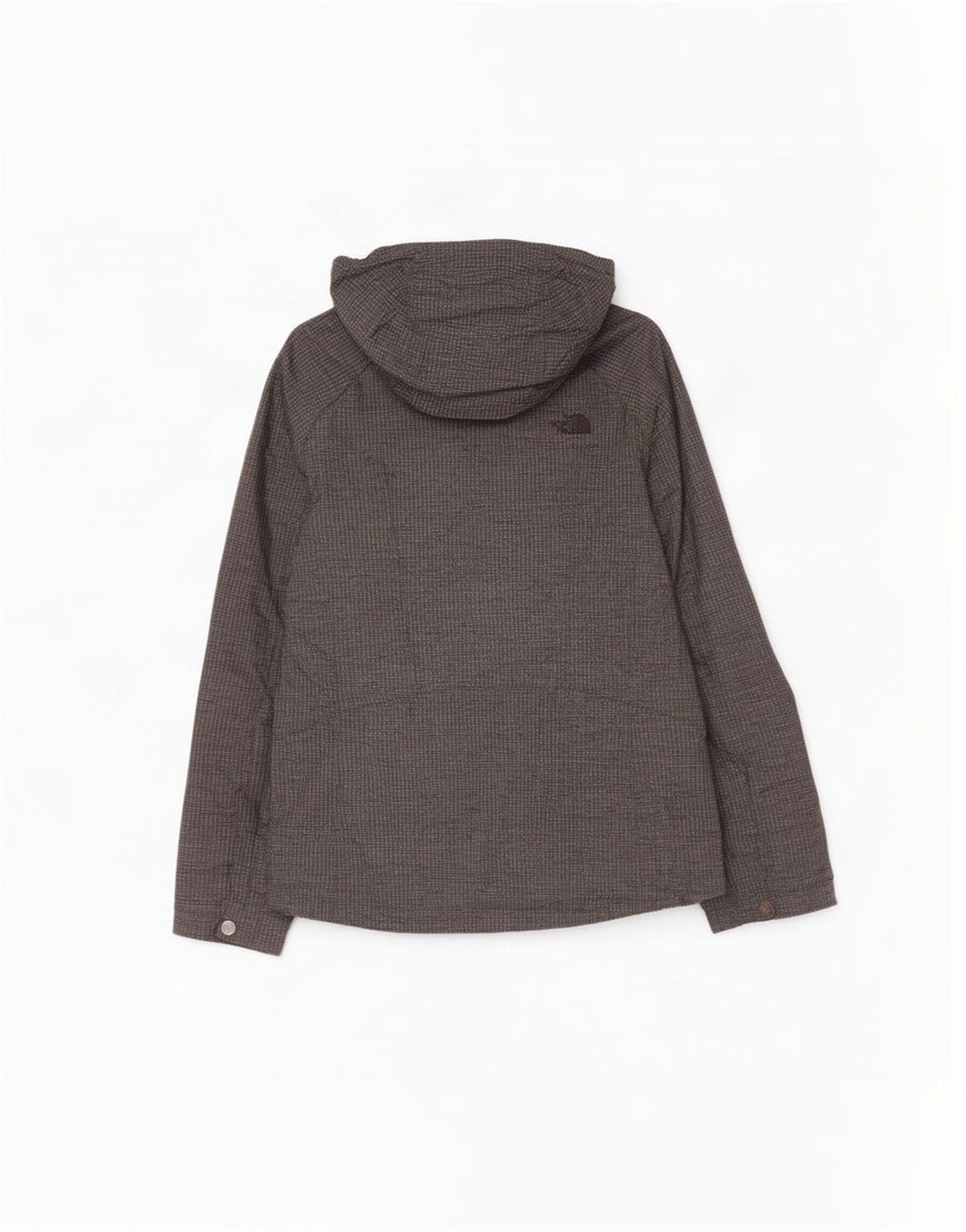 The North Face γυναικείο μπουφάν βροχής με κουκούλα UK 14 Medium Grey Nylon