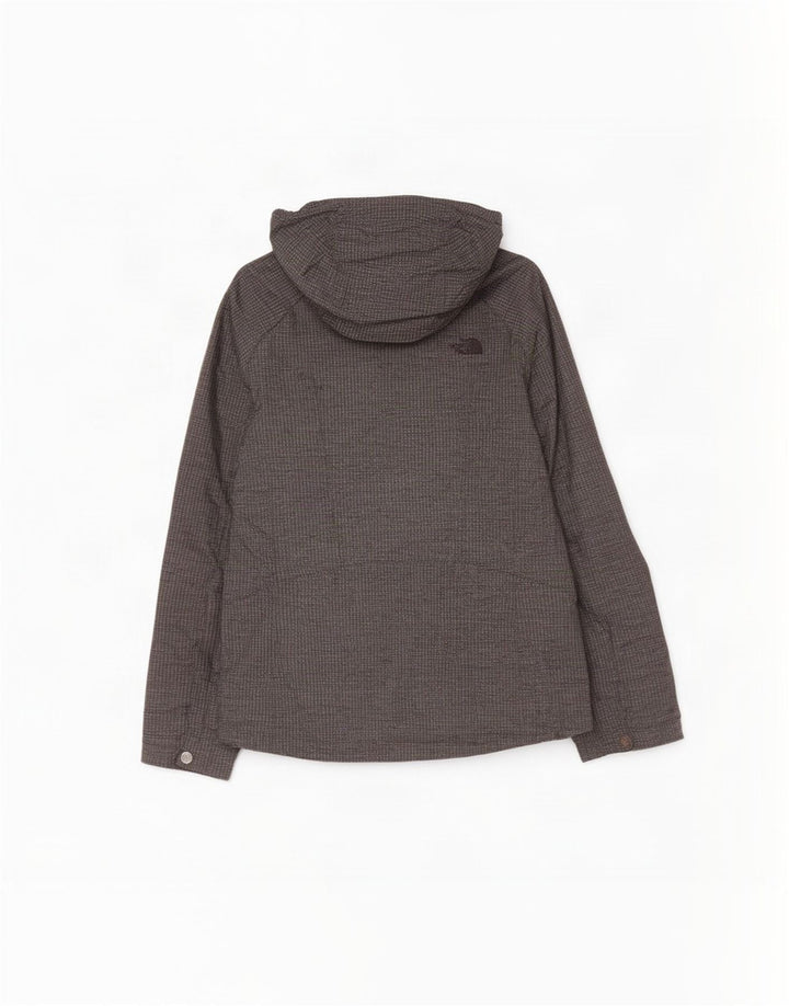 The North Face γυναικείο μπουφάν βροχής με κουκούλα UK 14 Medium Grey Nylon