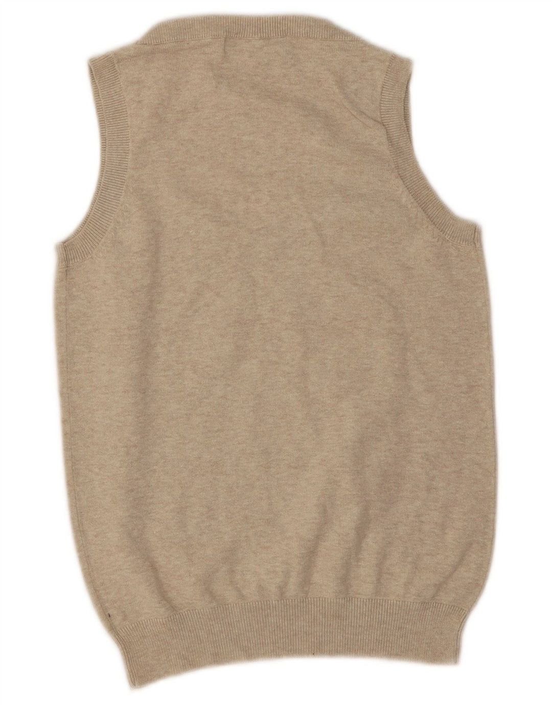Zara Γυναικείο Γιλέκο Tank Top UK 12 Medium Beige Flecked