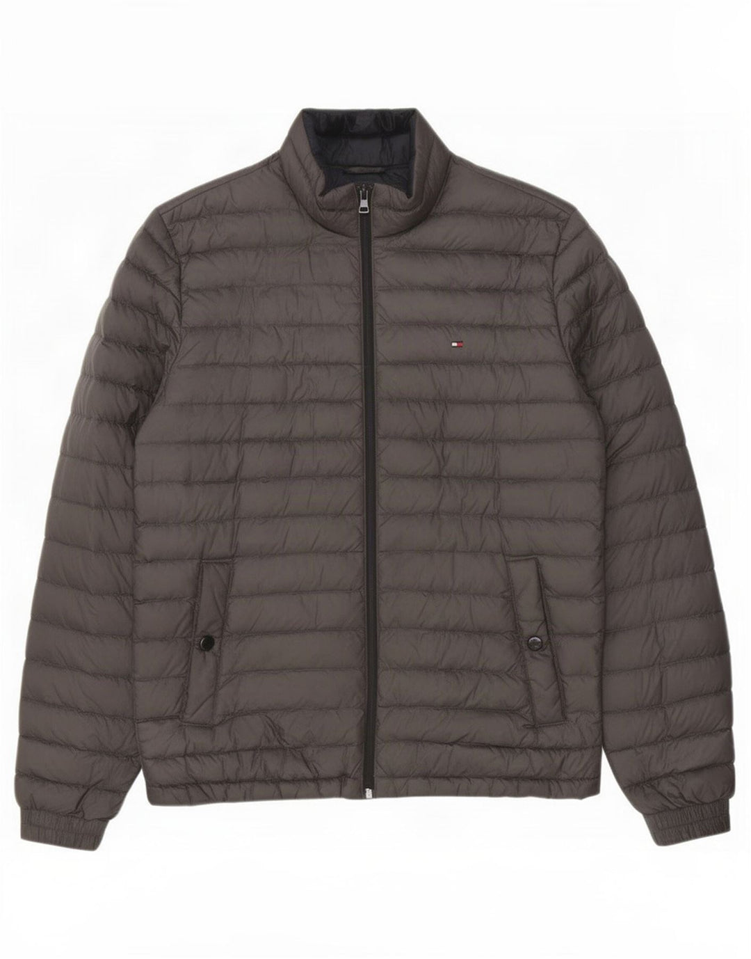 Tommy Hilfiger Ανδρικό μπουφάν με επένδυση UK 38 Medium Grey Polyester
