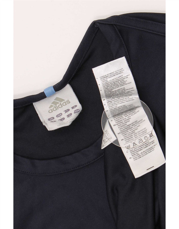 Ανδρικό γιλέκο Adidas Large Navy Blue Polyester