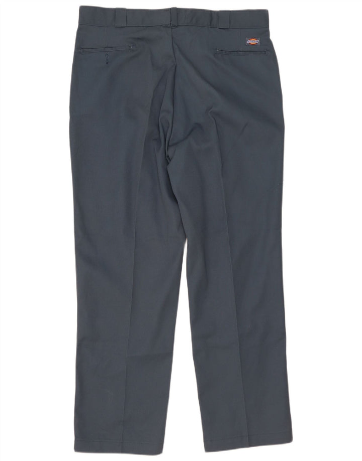 Ανδρικό ίσιο παντελόνι Chino Dickies W42 L32 Blue Polyester
