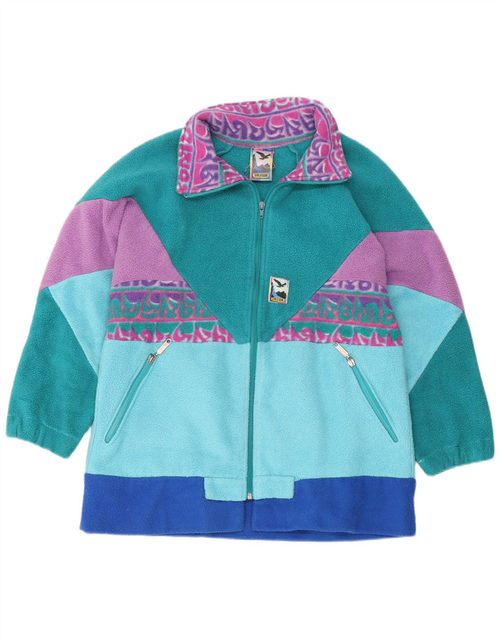 SALEWA Ανδρικό Fleece Jacket UK 40 Μεγάλο πολύχρωμο πολύχρωμο πολυεστέρα