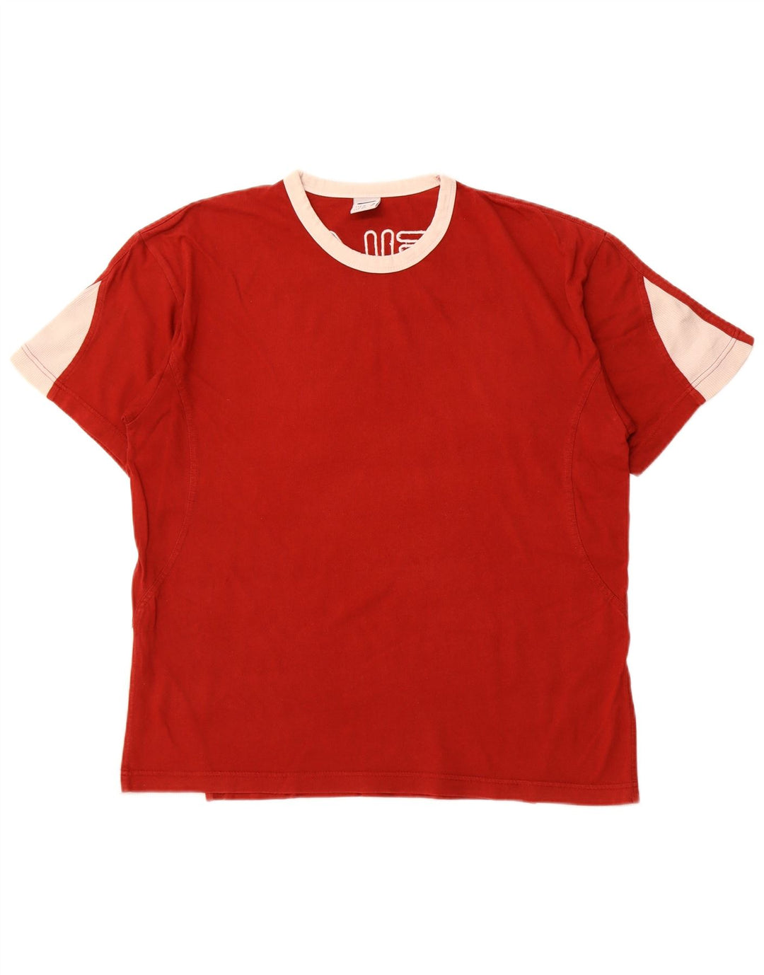 Ανδρικό γραφικό μπλουζάκι FILA Top Medium Red Colourblock