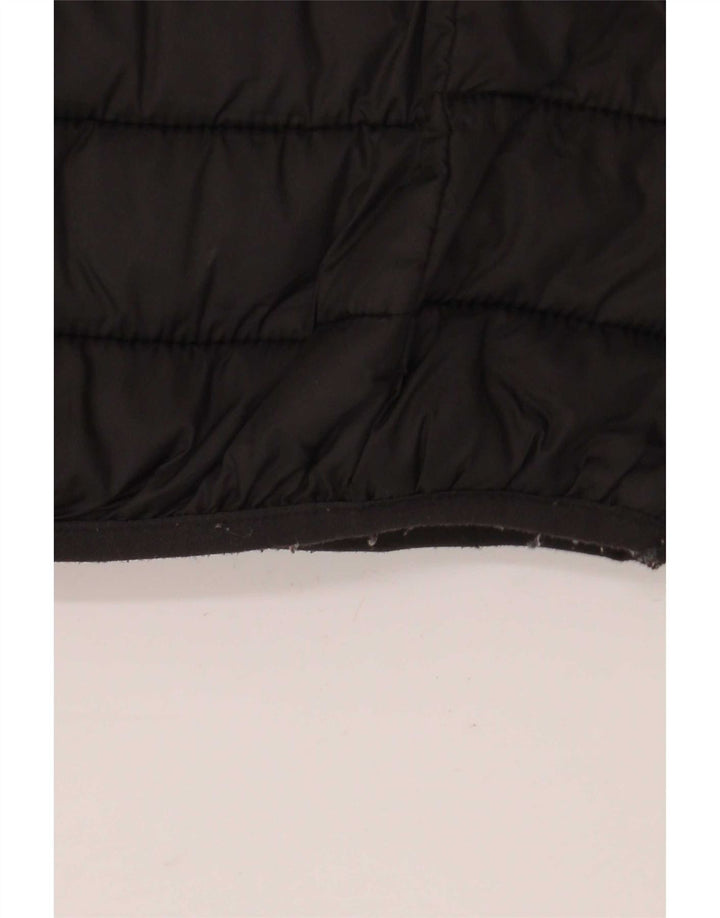 Kappa Γυναικείο μπουφάν με κουκούλα UK 16 Large Black Polyamide