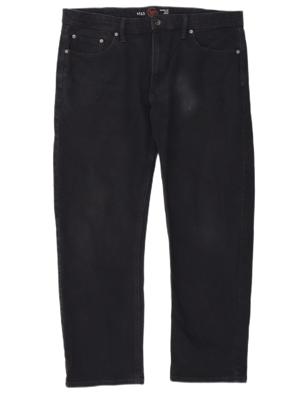 Ανδρικό τζιν ίσιο Marks & Spencer W36 L29 Navy Blue Cotton