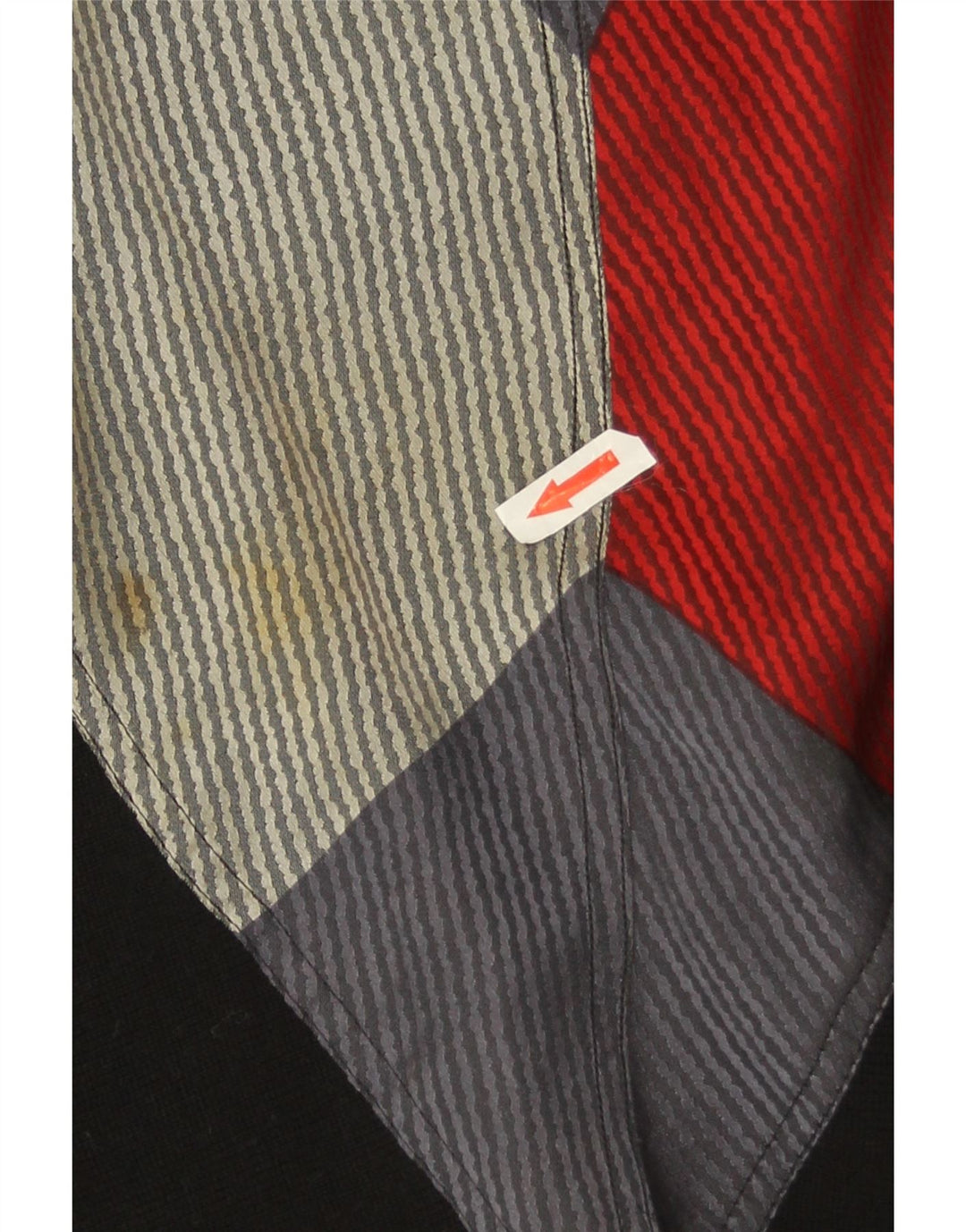 Vintage γυναικείο πουλόβερ με λαιμόκαυστο IT 42 Medium Black Colourblock