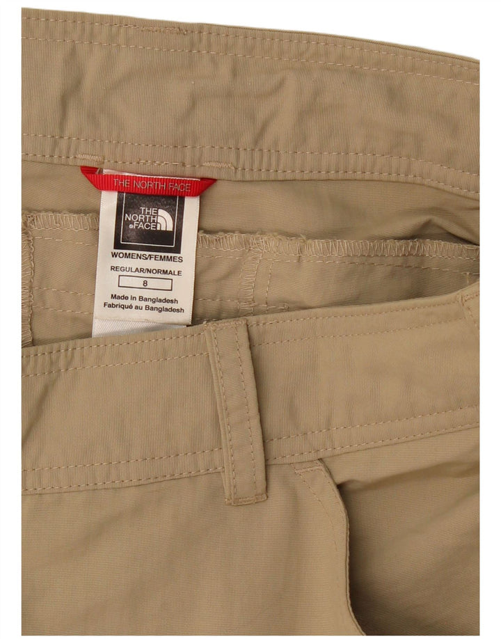 THE NORTH FACE Womens Cargo Shorts US 8 Medium W27 Khaki Nylon