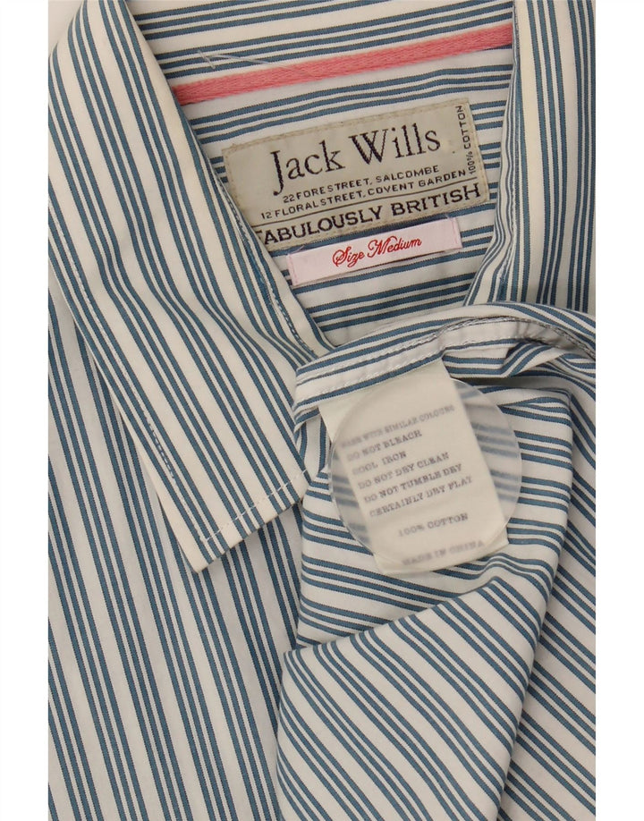 Jack Wills Ανδρικό επίσημο πουκάμισο μεσαίο μπλε ριγέ