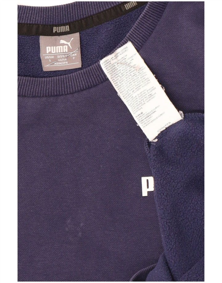 Ανδρικό φούτερ Puma Jumper Μικρό μπλε ναυτικό βαμβακερό
