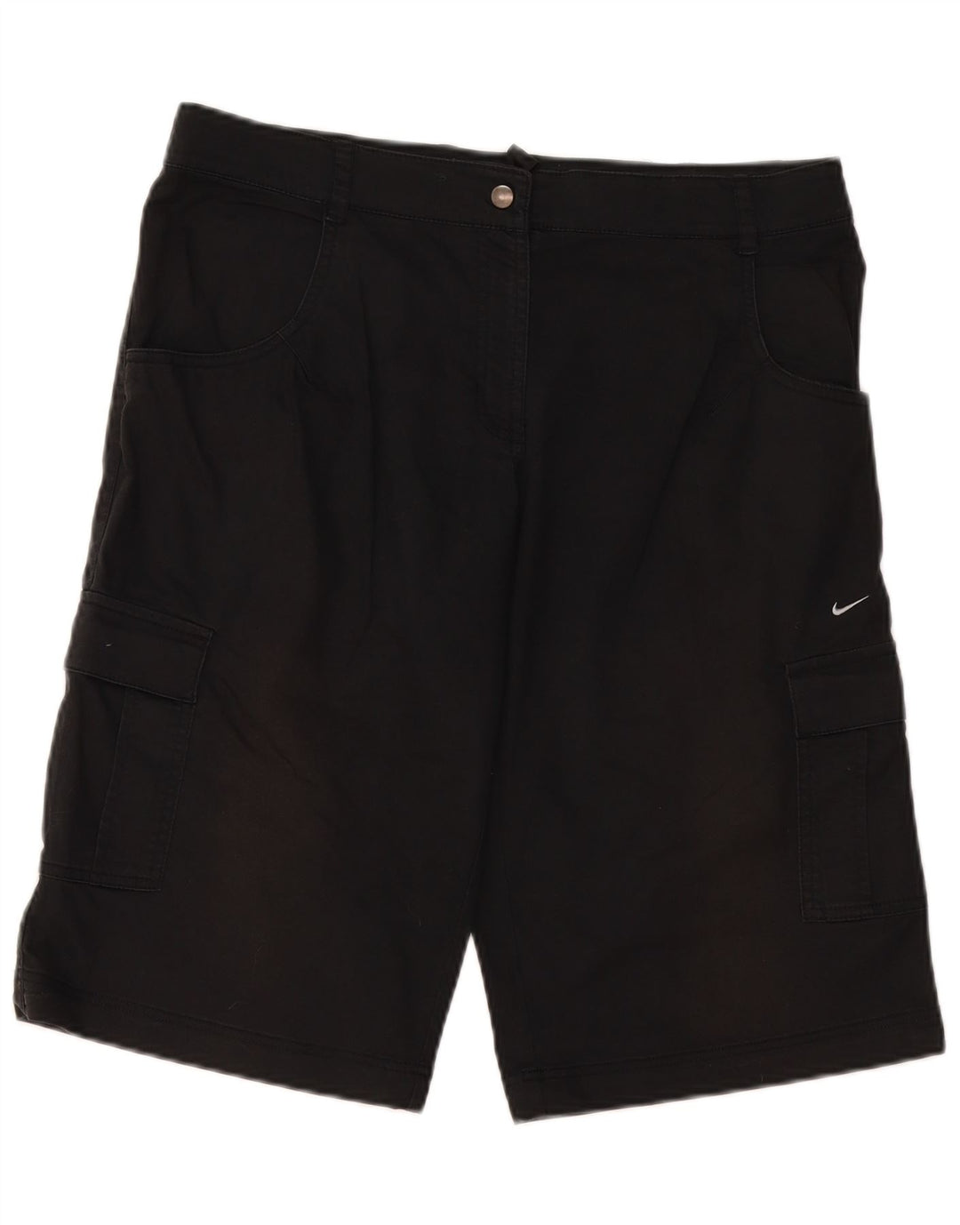 Γυναικείο σορτς Nike Cargo UK 12 Medium W36 μαύρο βαμβακερό