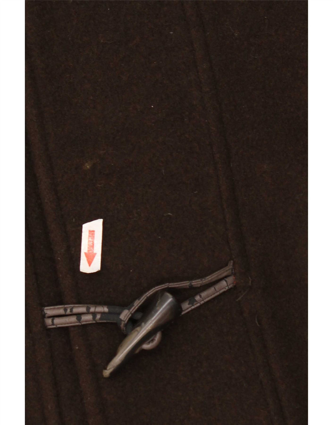 Commander Ανδρικό παλτό Duffle με κουκούλα UK 42 XL Καφέ μαλλί