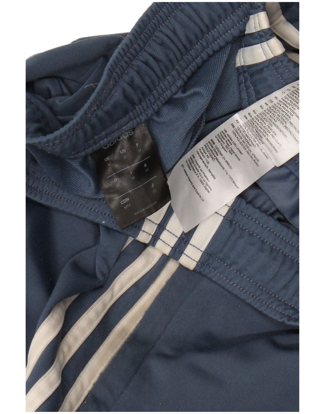 Ανδρική αθλητική φόρμα Adidas Παντελόνι μεσαίου μπλε πολυεστέρα