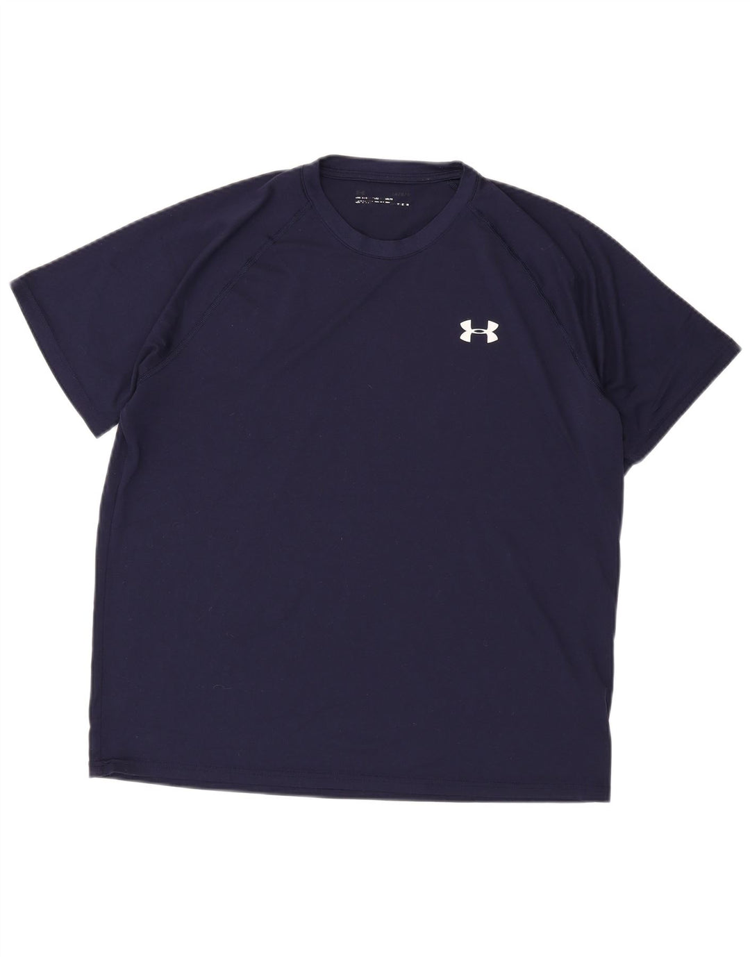 Under Armour Ανδρικό T-Shirt Top Large Navy Blue Polyester
