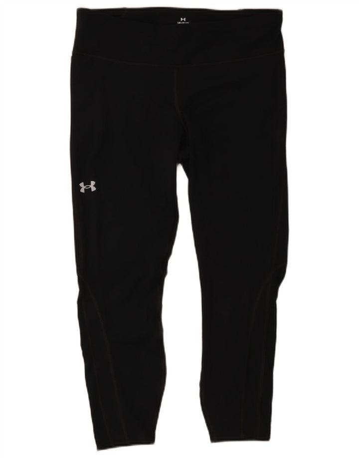 Under Armour Γυναικεία κολάν Capri Compression UK 16 Large Μαύρο Πολυεστέρας