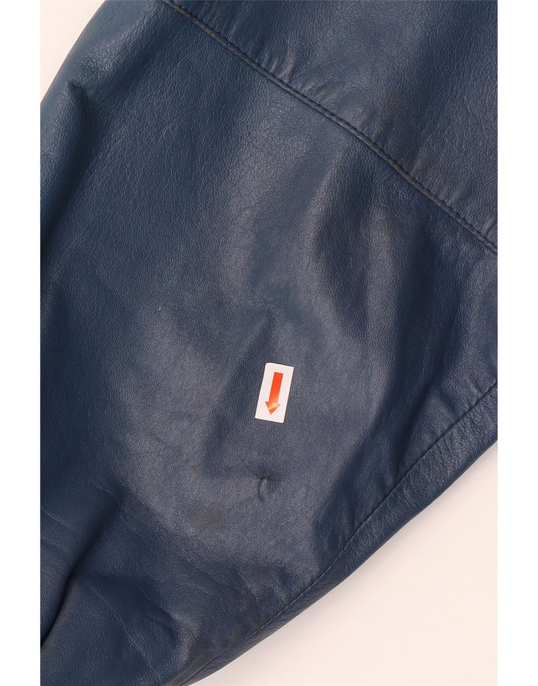 Ανδρικό δερμάτινο τζάκετ VINTAGE Military IT 52 XL Μπλε Δερμάτινο