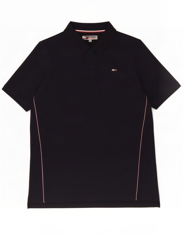 Tommy Hilfiger Ανδρικό πουκάμισο Polo Large Navy Blue