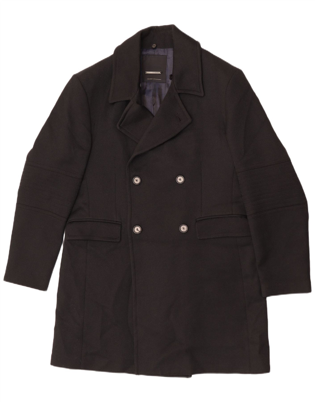 Zara Ανδρικό Παλτό UK 44 2XL Μαύρο