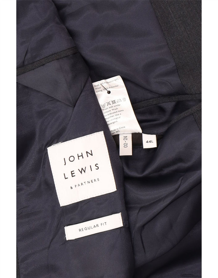 Ανδρικό μπουφάν μπλέιζερ John Lewis UK 44 2XL Γκρι πολυεστέρας
