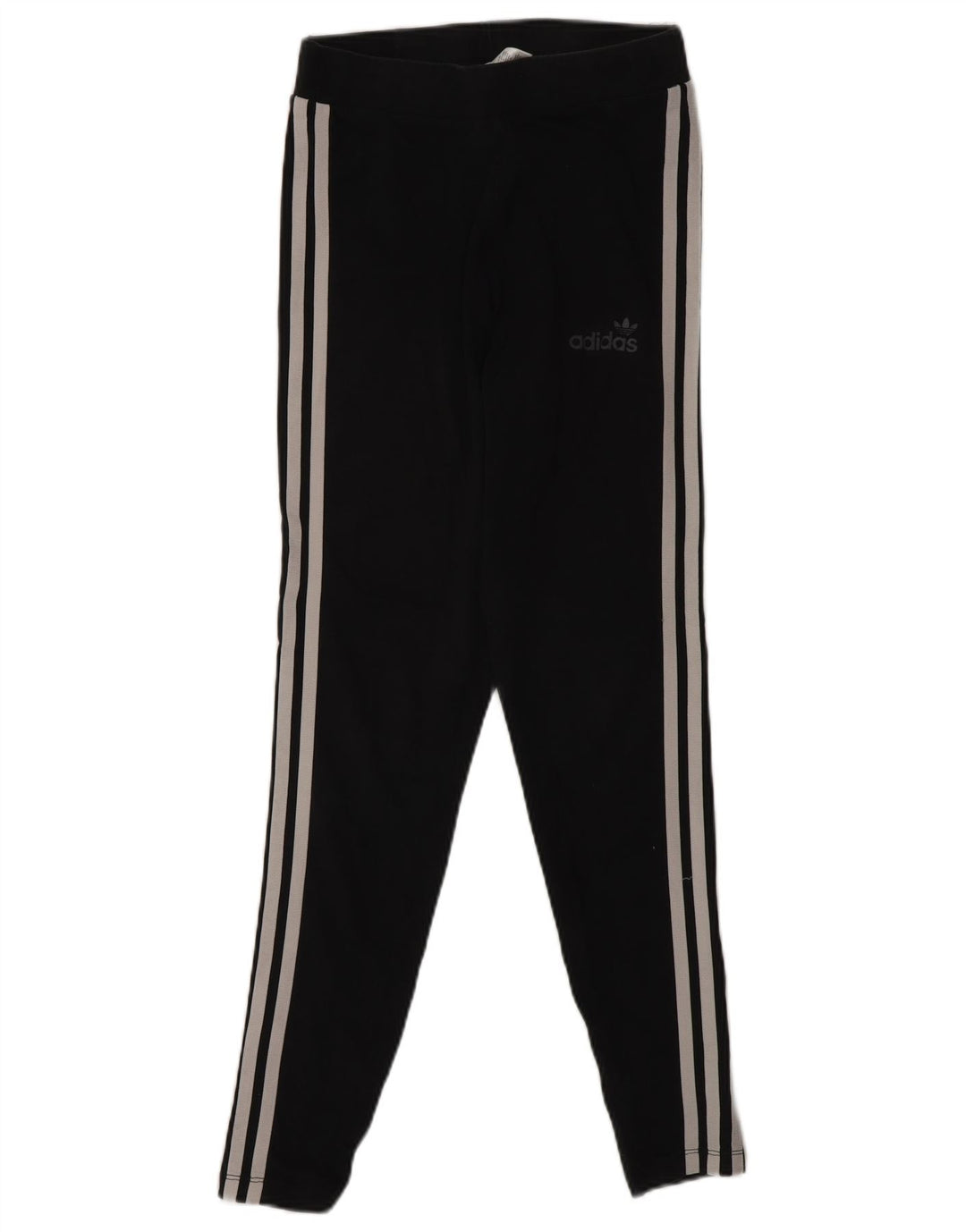 Γυναικείο κολάν Adidas UK 10 Small μαύρο βαμβακερό