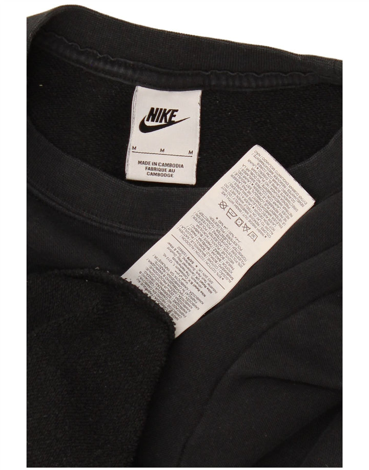 Γυναικείο φούτερ Nike Off Shoulder Jumper UK 14 Μεσαίο μαύρο βαμβακερό