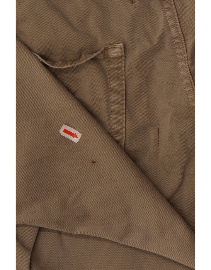 Ανδρικό ίσιο παντελόνι Chino Marlboro Classics W34 L29 Μπεζ