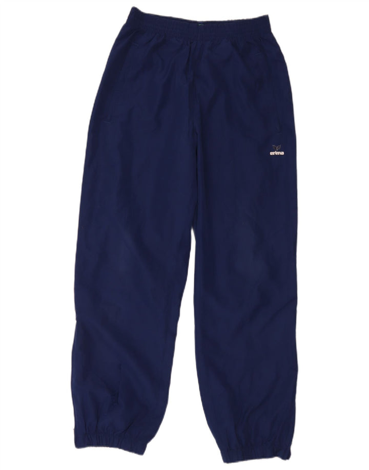 Erima γυναικεία αθλητική φόρμα παντελόνι Joggers UK 10 Small Navy Blue Polyester