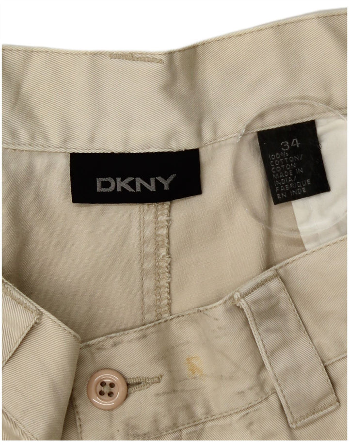 Ανδρικό σορτς Cargo Dkny W34 Μεγάλο Μπεζ βαμβακερό