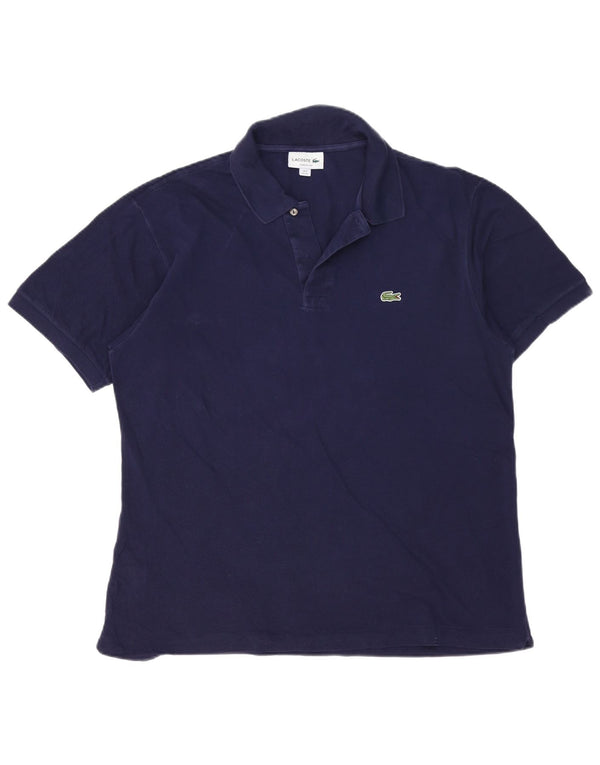 Ανδρικό πουκάμισο Polo Classic Fit Lacoste, νούμερο 6 XL, μπλε βαμβακερό