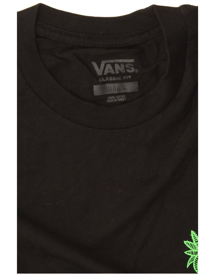 Ανδρικό T-Shirt Vans Classic Fit Top Μεσαίο μαύρο βαμβακερό