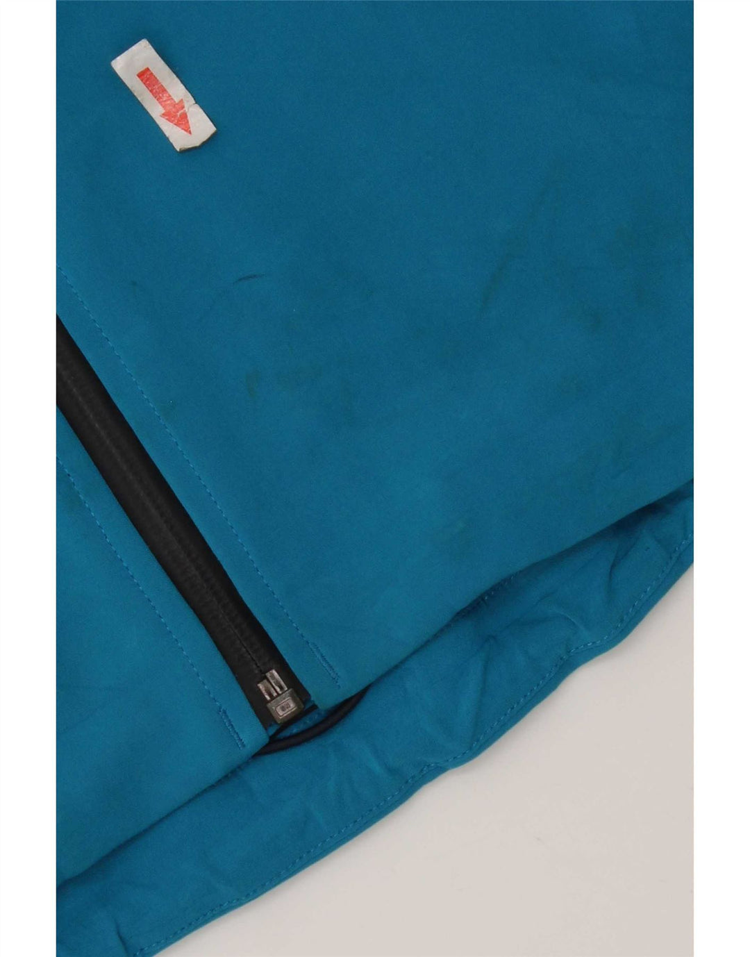 Ανδρικό μπουφάν βροχής με κουκούλα North Face UK 40 Large Blue