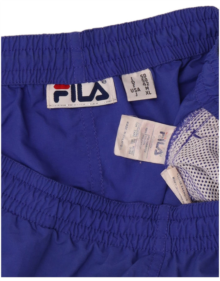 Ανδρικό αθλητικό σορτς FILA IT 50 Large Blue Polyamide