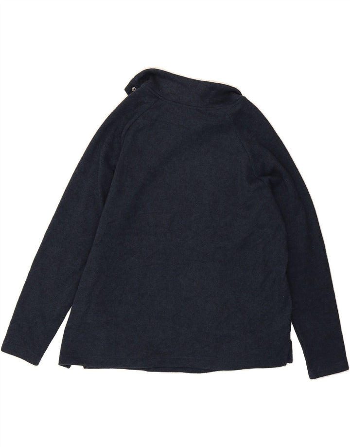 EDDIE BAUER Womens Sweatshirt Jumper UK 18 XL Navy Blue Polyester Vintage Eddie Bauer and Second-Hand Eddie Bauer from Messina Hembry 