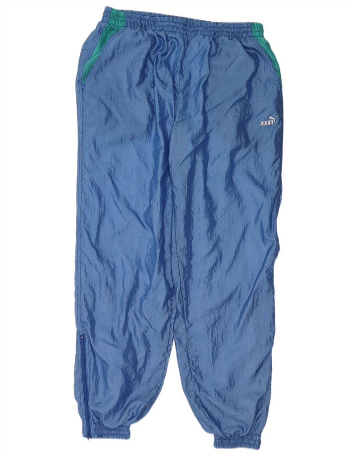 Ανδρική αθλητική φόρμα Puma Παντελόνι Joggers 2XL W40 L31 Μπλε πολύχρωμο πολυεστέρα