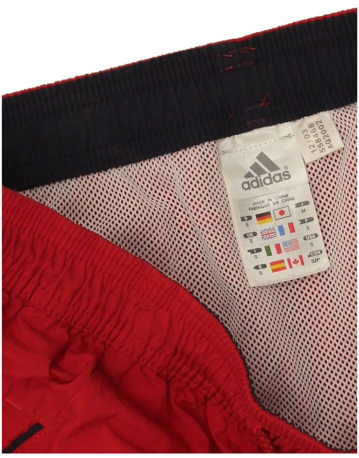 Ανδρικό αθλητικό σορτς Adidas Μικρό κόκκινο πολυαμίδιο