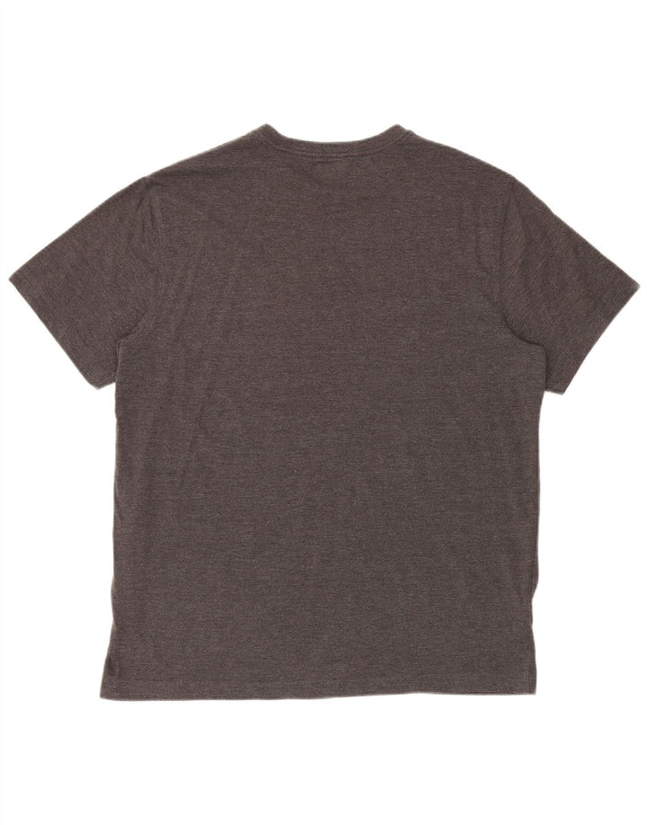 Ανδρικό T-Shirt Eddie Bauer Top μεγάλο γκρι βαμβακερό