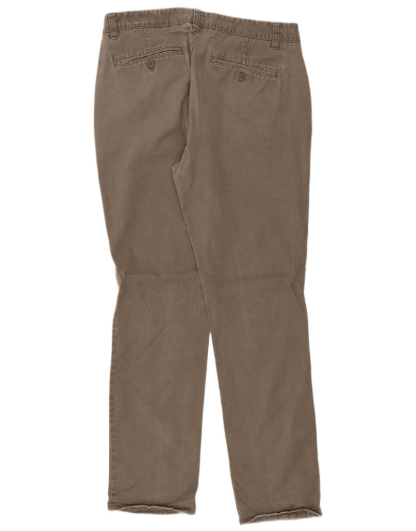BONOBOS Ανδρικό ραμμένο λεπτό παντελόνι Chino W34 L32 Χακί βαμβακερό